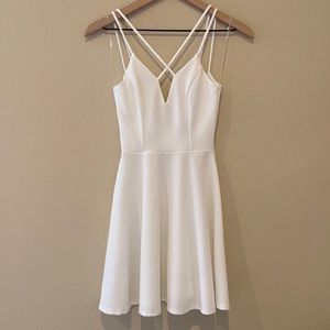 Windsor White Strappy Dress